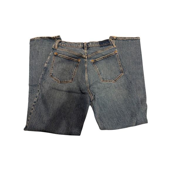 Abercrombie & Fitch Women’s 90’s Straight Ultra High Rise CURVE LOVE size 30 L - Picture 3 of 4